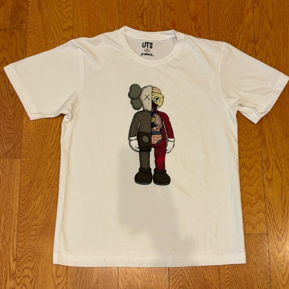 KAWS x Uniqlo Flayed Tee, XS - Picture 4 of 10
